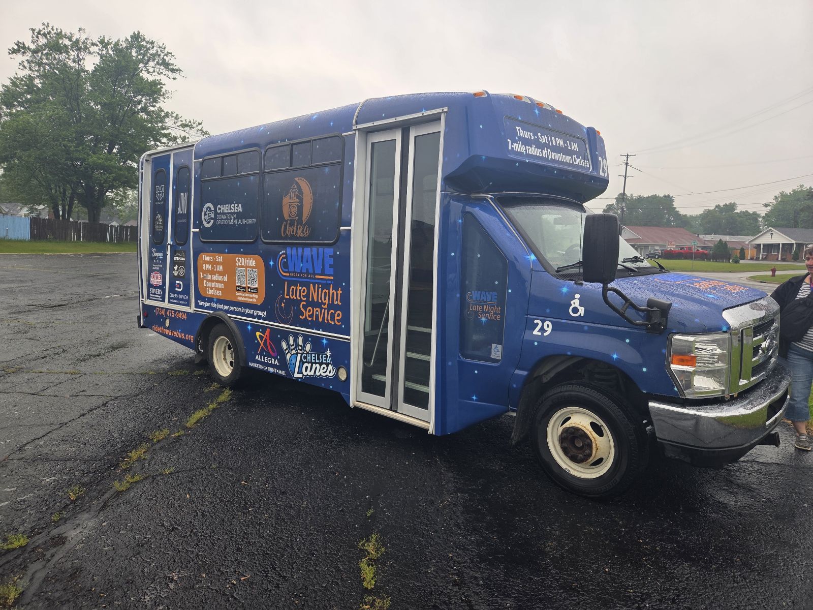 WAVE Late Night Service Bus