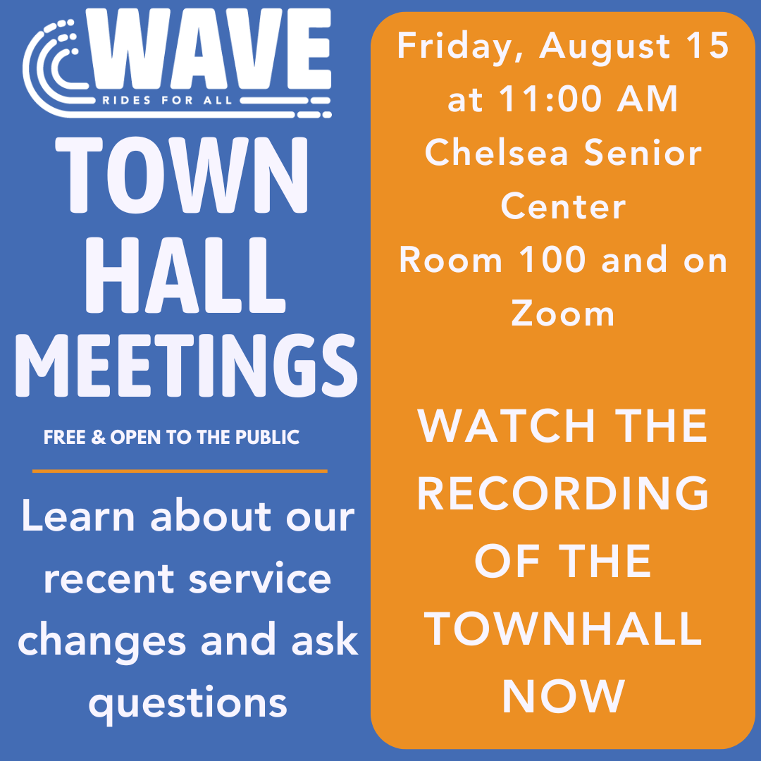 Chelsea Senior Center Town Hall 2025 recording