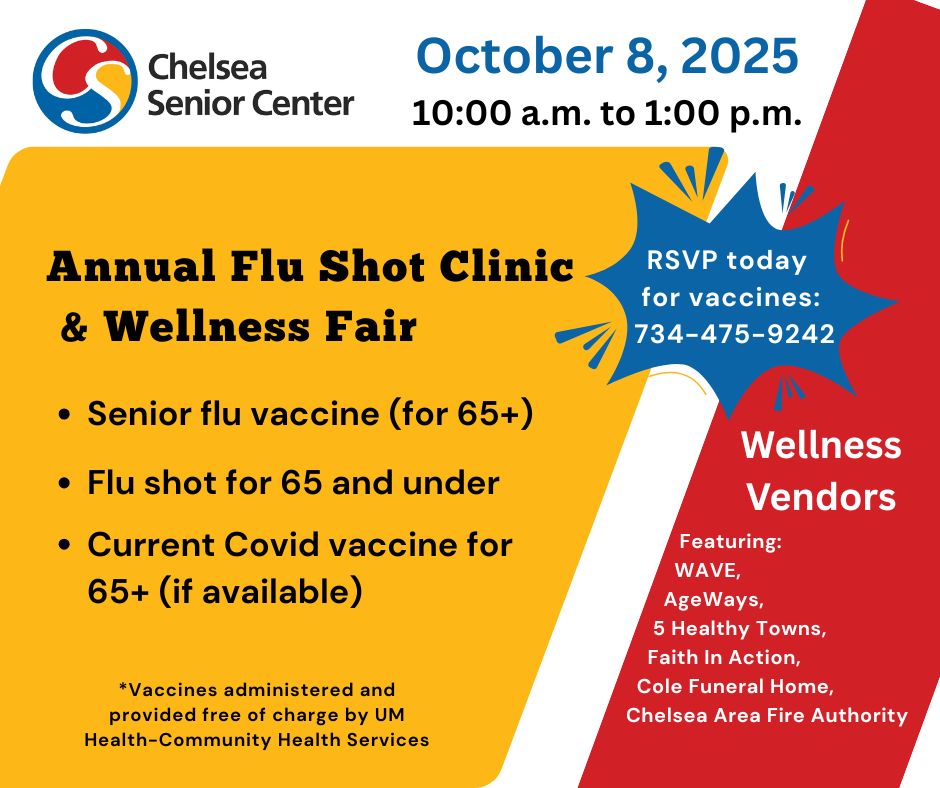 Chelsea Senior Center Wellness Fair
