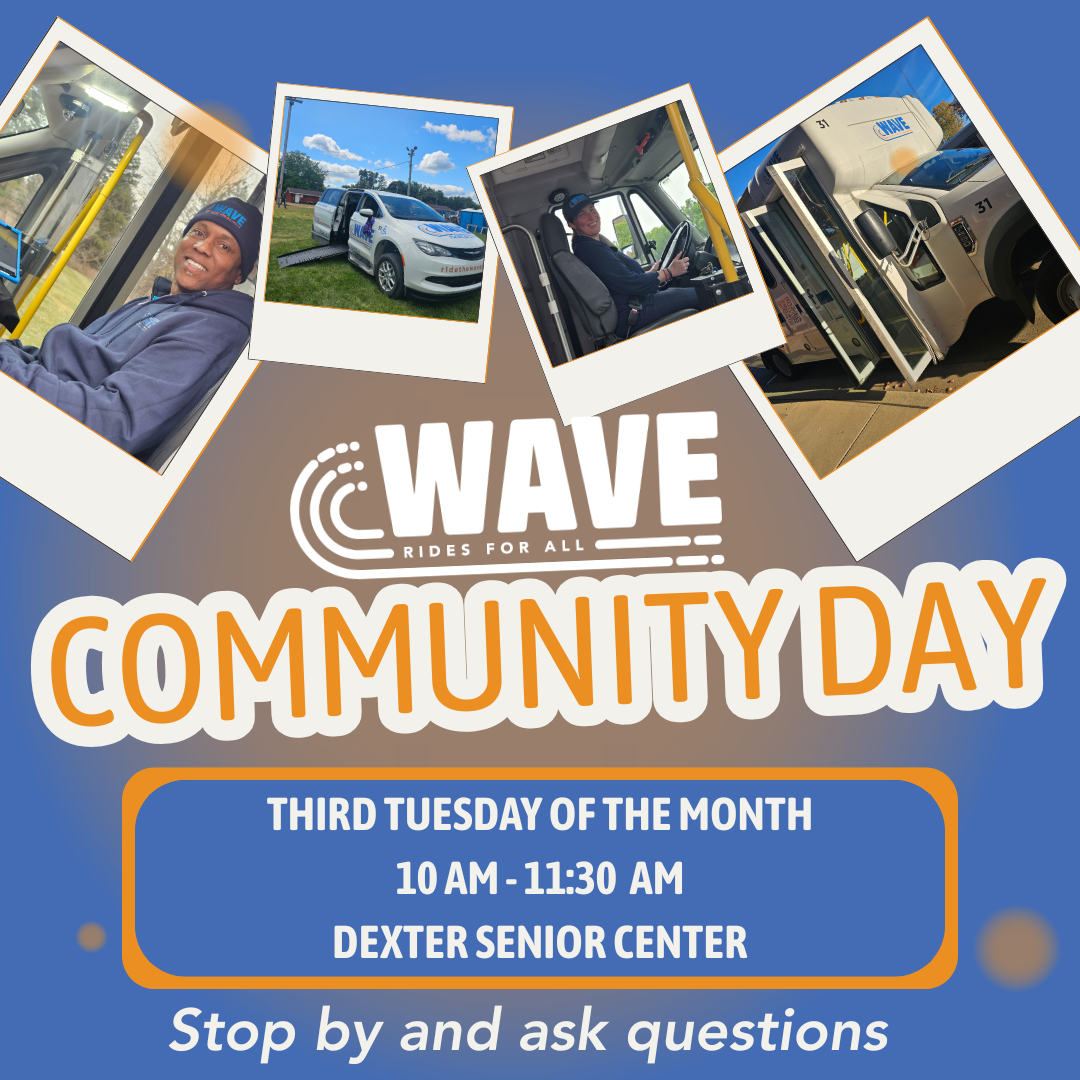 WAVE Dexter Community Day at Dexter Senior Center